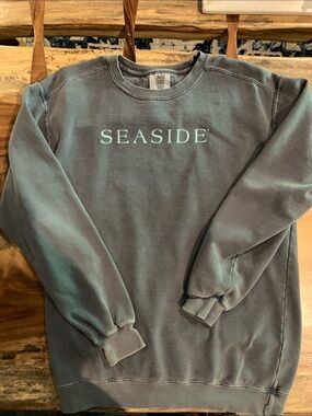Seaside Logo Crewneck Sweatshirt - Slate
